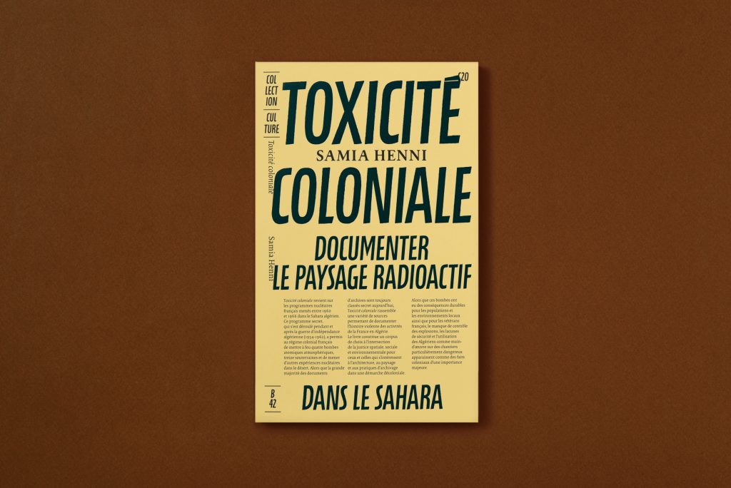 TOXICITÉ COLONIALE